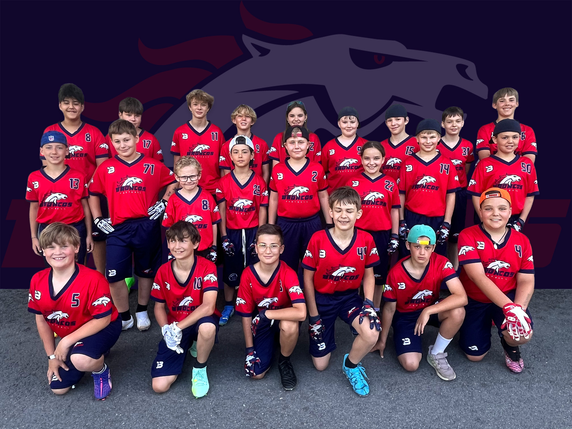 Calanda Broncos Team Lineup