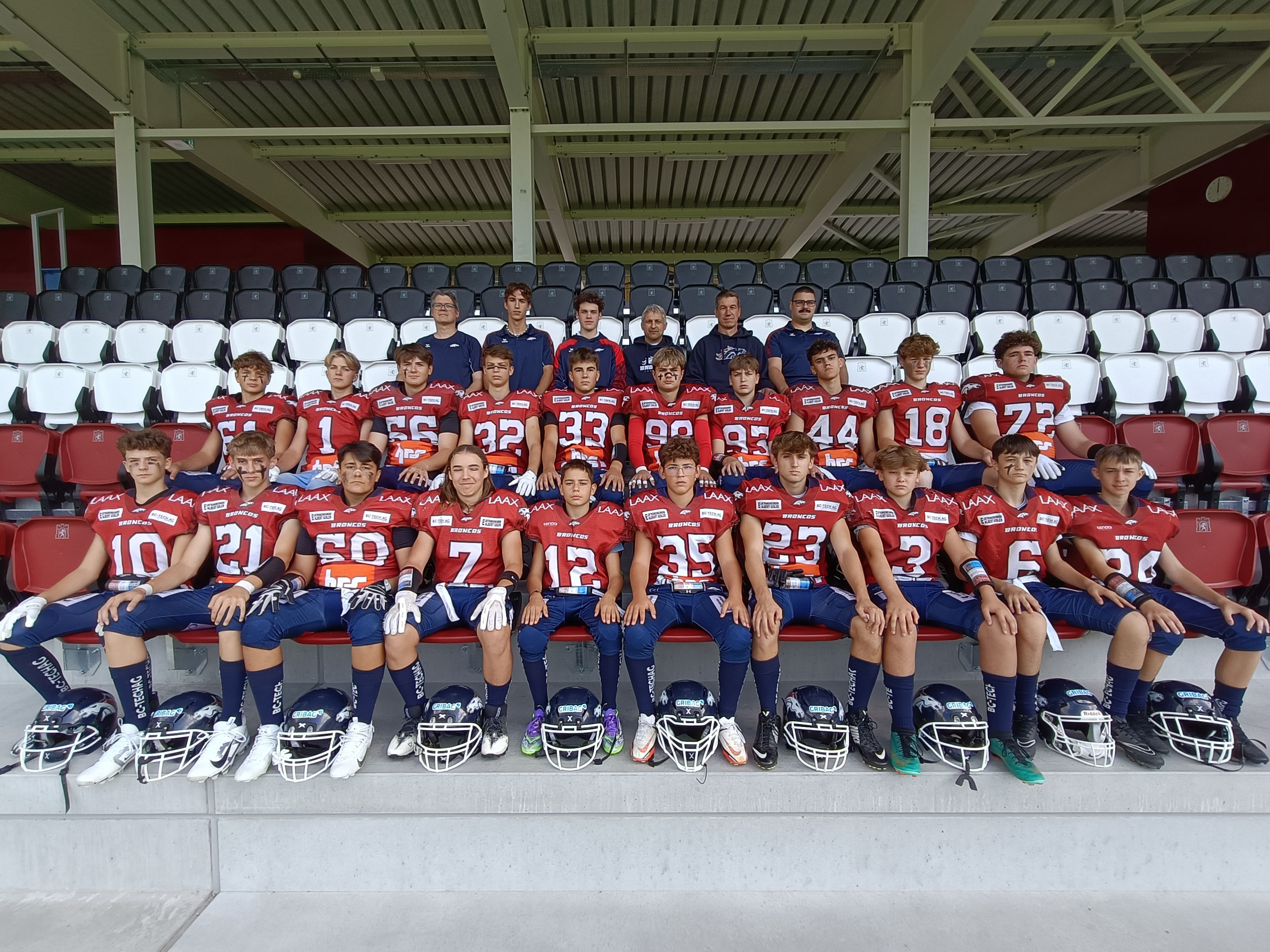 Calanda Broncos Team Lineup